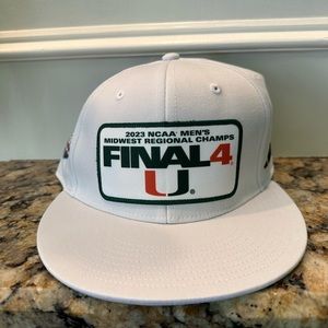 Adidas Miami Hurricanes Final Four Hat